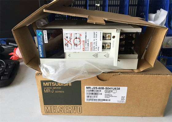 El servo industrial de MR-J2S-60B-S041U638 Mitsubishi conduce el amplificador servo 600w