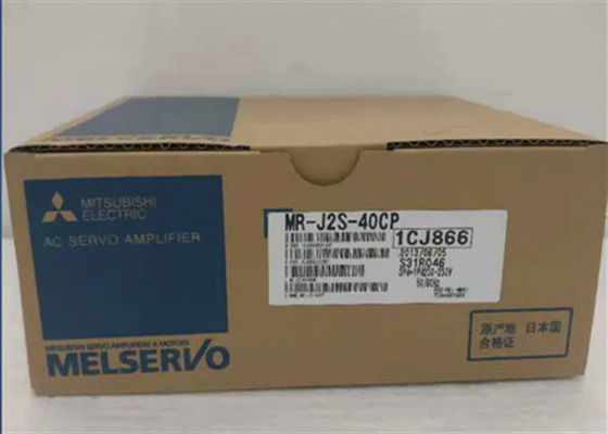 El servo industrial MR-J2S-40CP1 conduce el amplificador servo de Mitsubishi 400w