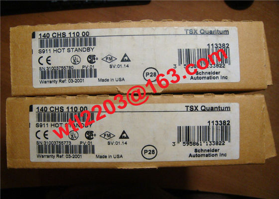 Regulador programable espera caliente 140CHS11000 de la lógica del PLC de Modicon Quantum del módulo