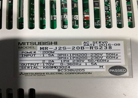MR-J2S-200B-RS238   El servo industrial conduce el amplificador servo de Mitsubishi