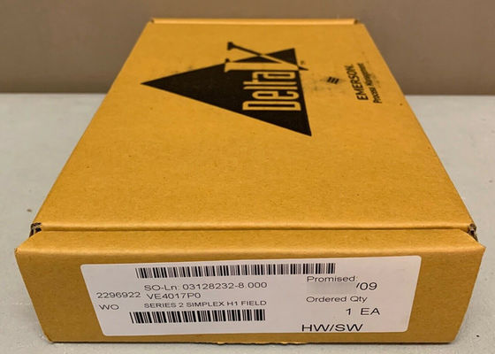 Módulo de fuente de alimentación redundante Emerson DeltaV KJ3242X1-BA1 12P2471X022 VE4017PO