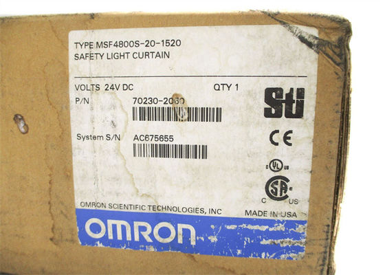 CORTINA FINGER/HAND 20M M de la LUZ de la CORTINA de la LUZ de SEGURIDAD de Omron MSF4800S-20-1520