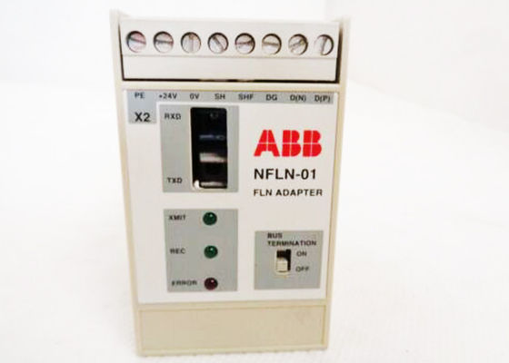 Dinar-carril del módulo 3AUA575001B72 24V del adaptador de NFLN-01 FLN para el módulo de impulsión de VFD