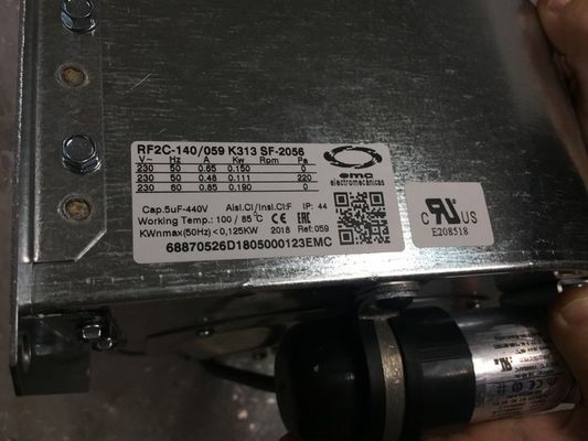 Fan centrífuga industrial K313 230VAC de la impulsión del inversor RF2C-140/059 para ABB ACS800