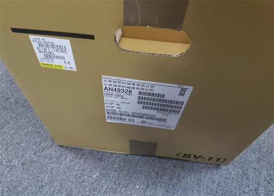 amplificador de potencia servo servo del conductor A06B-6141-H045#H580 AiSP45 de la CA de 56kw Fanuc