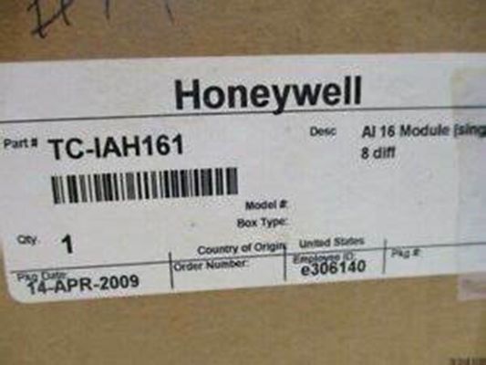 La SERIE ANÁLOGA 16 del TK del MÓDULO ENTRADO de Honeywell TK-IAH161 SEÑALAR 4-20 mA 10 VDC CUBRIÓ