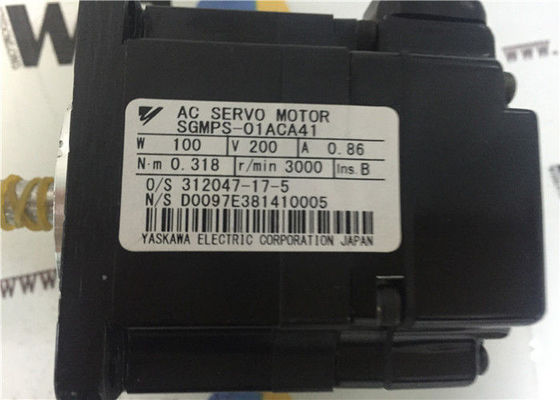 Servomotores industriales de la CA del motor servo del poder más elevado de SGMPS 01ACA41 con la cabeza del engranaje