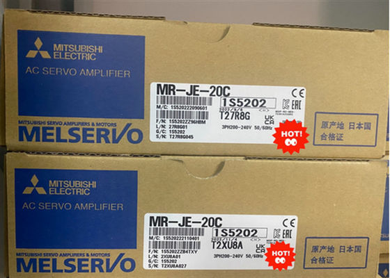 Amplificador servo MR-JE MELSERVO MR-JE de la CA de MR-JE-20C Mitsubishi