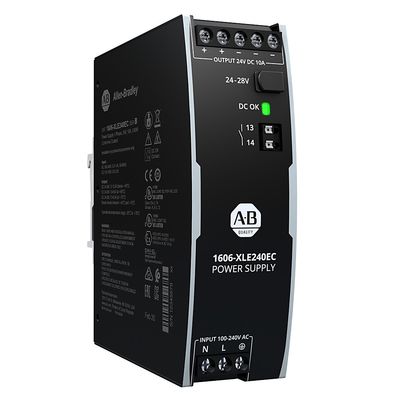 La monofásico de la fuente de alimentación del AB 1606-XLE480EP 480W 24VDC 20A entró