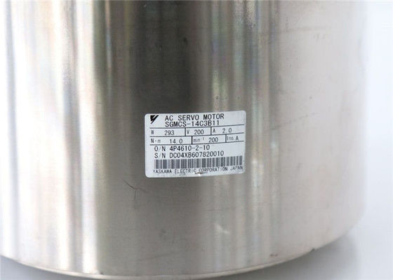 MOTOR SERVO industrial 293W el 14.0N.m de la CA de Yaskawa del motor servo SGMCS-14C3B11