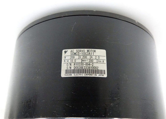 Nuevo YASKAWA 209W 20A MOTOR SERVO eléctrico industrial 209W de la CA de SGMCS-10C3A11