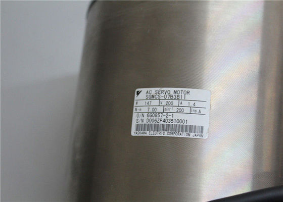 SGMCS-07B3B11 motor servo industrial, motor servo servo de la CA de la CA 147W 200V de YASKAWA