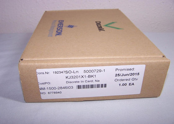 TARJETA redundante de KJ3201X1-BK1 SE4001S2T2B1 DI 8-CANAL NAMUR del módulo de Emerson DeltaV