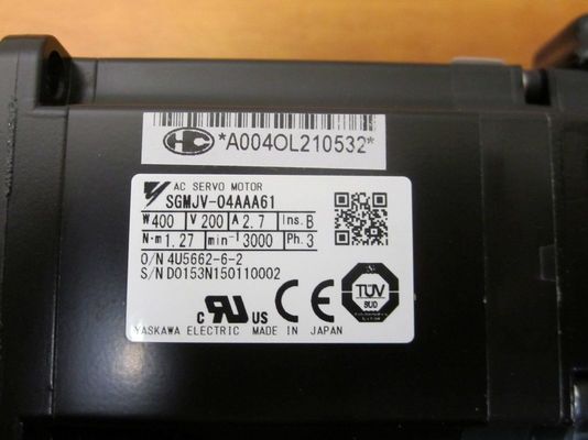 Motor servo síncrono de los motores de servo del robot industrial de la CA SGMJV-04AAA61