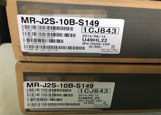 Impulsión SERVA de la serie del AMPLIFICADOR MR-J2S-10B-S149 MR-J2S-B de la CA de Mitsubishi Electric 10A