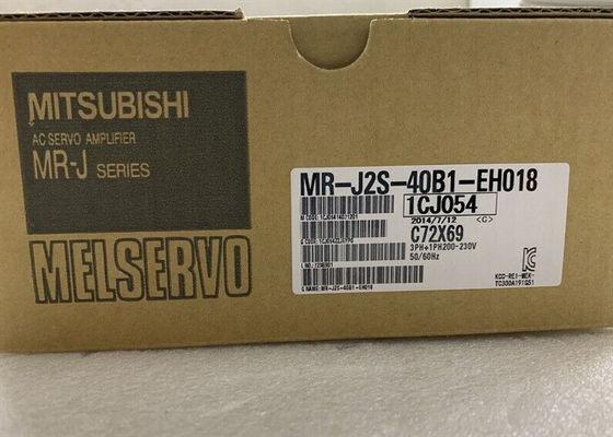 El servo industrial del amplificador servo de la CA de MR-J2S-40B1-EH018 Mitsubishi conduce 400w
