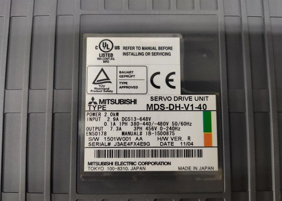 El servo industrial MDS-D-V1-40 conduce la serie MDS-D 2KW de Mitsubishi