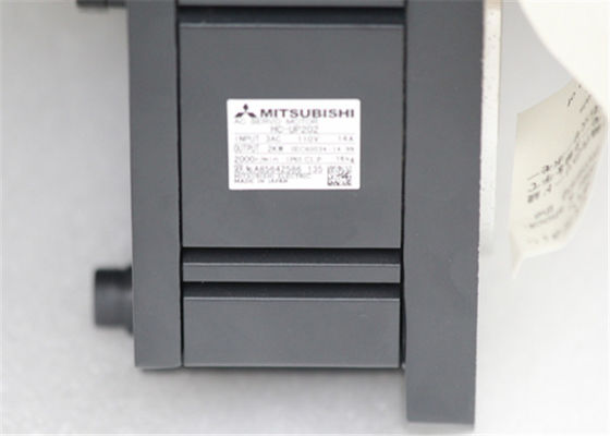 Motor servo industrial HC-UF202 3AC 110V 24A 2000R/MIN de Mitsubishi 2.0KW