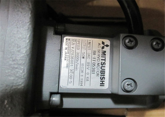MOTOR SERVO industrial HA-FF053G1 de Mitsubishi 50W CON el poder más elevado del ENGRANAJE para la máquina de coser