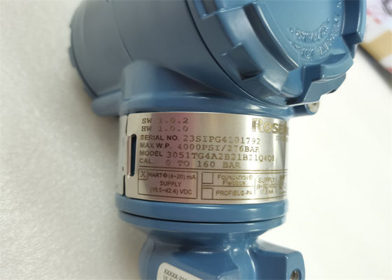 Transmisor de presión de 3051TG4A2B21BI1Q4Q8 Rosemount 3051T 4-20 mA con la señal numérica