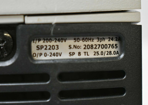 Técnicas de control de NIDEC Emerson SP8TL SP2203 UniDrive 7,5 kilovatios del panel de la impulsión industrial del soporte