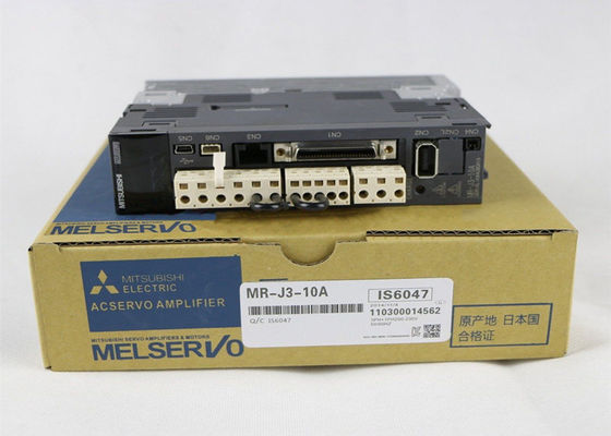 Impulsión serva MR-J3-10A de la CA de la serie 100W de MITSUBISHI Melservo J3 con el motor industrial HF-KP13B