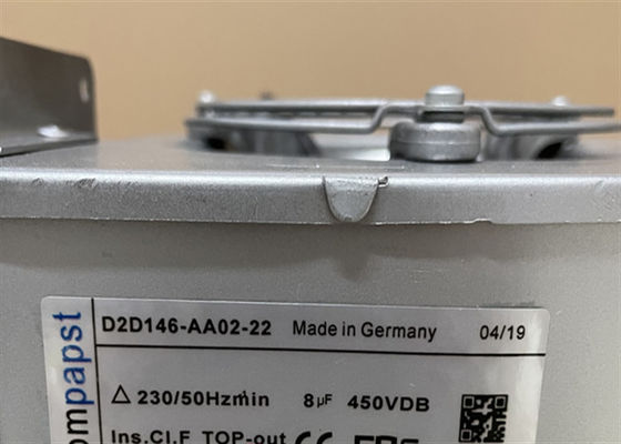 D2D146-AA02-22 ventilador centrífugo industrial de la fan ABB EBM PAPST 230V 0.81A 290W 2250RPM