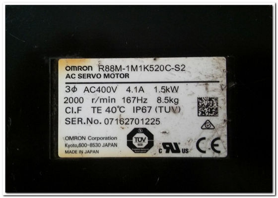 INERCIA MEDIA DEL SERVOMOTOR 1S-SERIES DE MITSUBISHI R88M-1M1K520C-S2 1,5 KILOVATIOS 2000 R/MIN