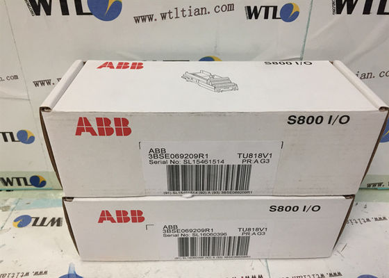 Unidad de la terminación del módulo del acuerdo de ABB TU818V1, MTU, terminal de la entrada-salida de 50V 3BSE069209R1 S800