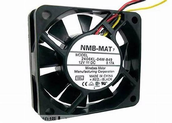 3-ALAMBRE AXIAL DEL TACÓMETRO DE LA COSTILLA DE LA FAN 60X15M M 12VDC 15.9CFM DE MINEBEA NMB 2406KL-04W-B49 DC