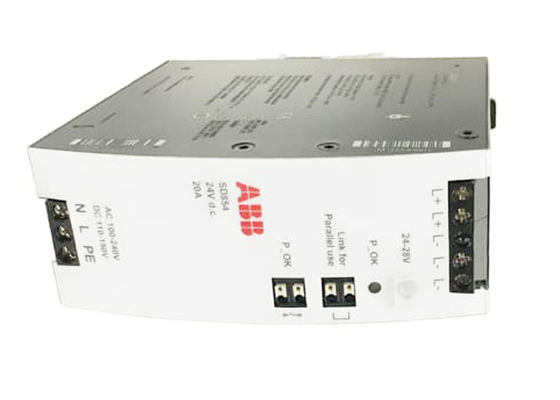 La entrada-salida de la fuente de alimentación SD854 3BSE088189R1 20A 800xA Dinar-cercó el módulo de poder con barandilla