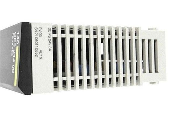 EL ALIMENTACIÓN DE LA AUTOMATIZACIÓN MODICON DE 140CPS21400 SCHNEIDER FUENTE 8AMP 24VDC, PICOVOLTIO: 03, RL: 19