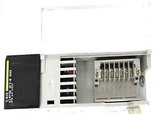 EL ALIMENTACIÓN DE LA AUTOMATIZACIÓN MODICON DE 140CPS21400 SCHNEIDER FUENTE 8AMP 24VDC, PICOVOLTIO: 03, RL: 19