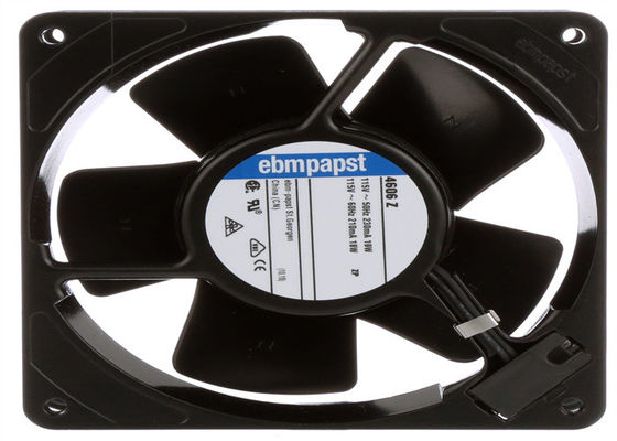 Fan centrífuga industrial 119X38 milímetro 115V de la FAN de PAPST-4606Z de los TERMINALES AXIALES de la CA 18W 2 de la FAN