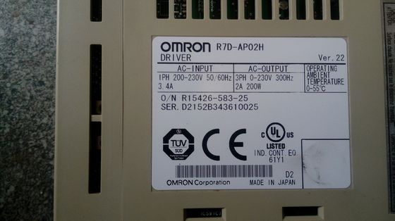 La fuente serva 1A 100V de la CA 100VAC de OMRON R7D-BPA5L carga la entrada la monofásico de 50 W