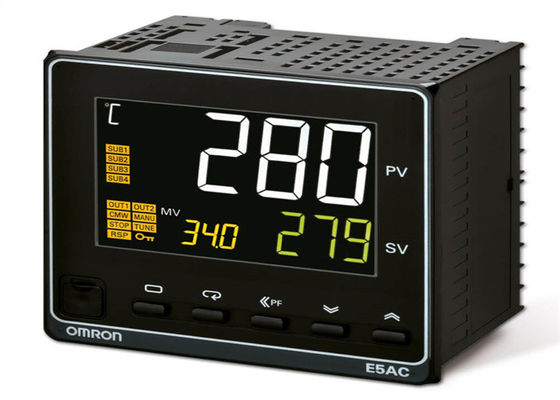 El estruendo de la SERIE 1/4 de Omron E5AC-RX4A5M-000 E5AC RETRANSMITE el DÍGITO de la CA 11-SEGMENT 4