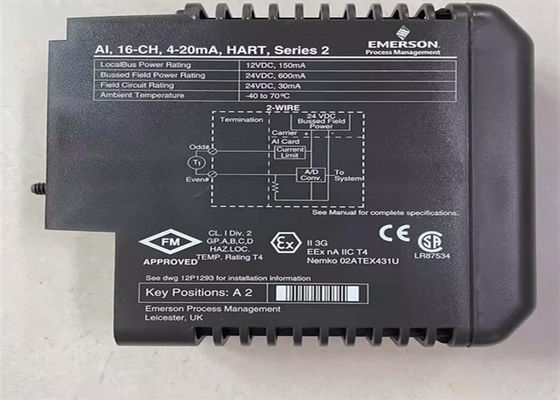 Módulo de Redundant Power Supply del regulador de KJ3223X1-BA1 Emerson DeltaV