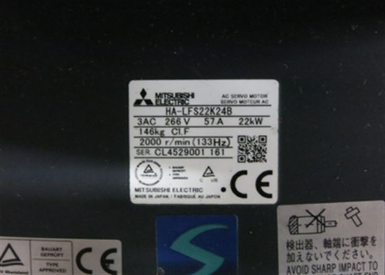 Serie industrial de Melservo 22KW ha del motor servo de la CA de HA-LFS22K24B Mitsubishi