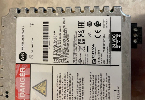 COLOR PANELVIEW de la PULGADA WXGA del INTERFAZ de OPERADOR de 2711P-T12W22D9P Allen Bradley 12 MÁS el FUNCIONAMIENTO 7
