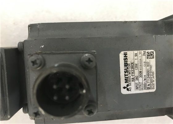 Motor servo industrial HA-FH33RCK 129V 1.9A de la CA de Mitsubishi HAFH33RCK 300W