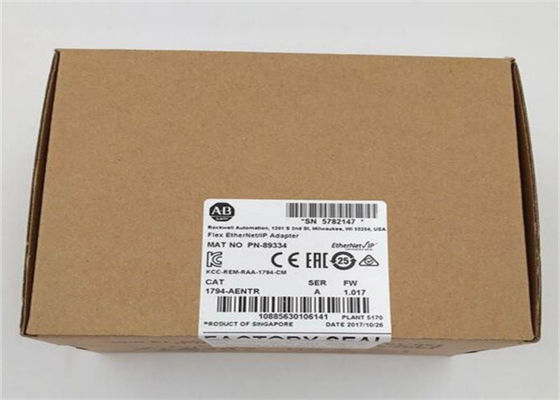 La entrada-salida ETHERNET/IP de la FLEXIÓN del ADAPTADOR de COMUNICACIÓN del módulo de 1794-AENTR ALLEN BRADLEY Digital I O ENTRÓ: 24 VDC 400 MA