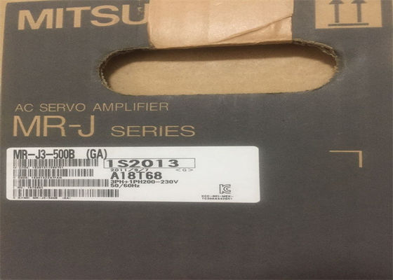 Impulsión serva trifásica del motor servo del amplificador MR-J3-500B de la CA de MITSUBISHI NUEVA