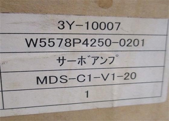 Regulador programable del amplificador de 2.0KW Mitsubishi del control servo de la unidad MDS-C1-V1-20 AXIS