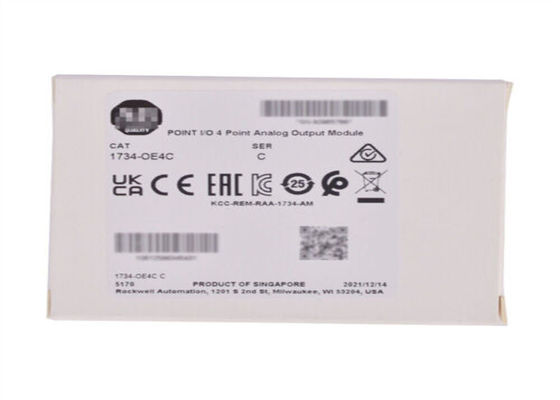 1734-OE4C ALLEN BRADLEY New Factory Sealed SER C SEÑALAN la entrada-salida módulo de la salida analógica de 4 puntos