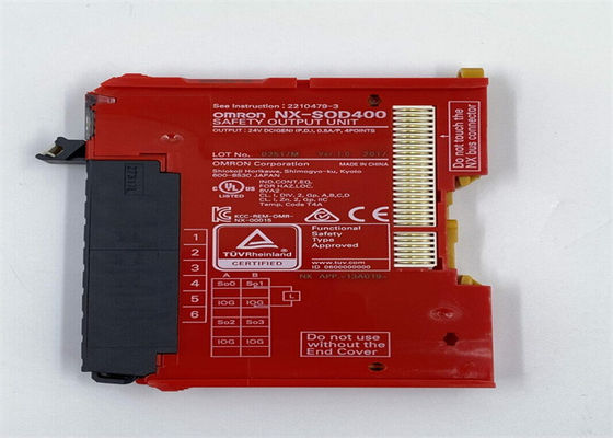 SOPORTE PNP del CARRIL del estruendo de la UNIDAD 4OUT 0.5A de la SEGURIDAD del CONTROL de Omron NXSOD400