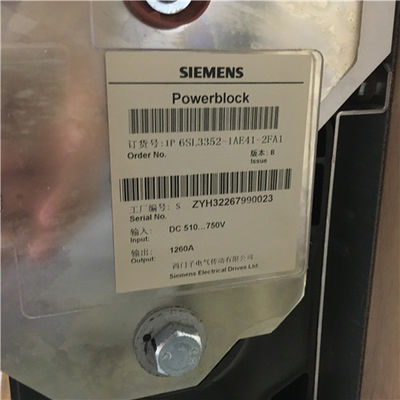 BLOQUE de PODER del REEMPLAZO de Siemens 6SL3352-1AE41-4FA1 SINAMICS PARA los BLOQUES de PODER de DC DI CS MC GMC
