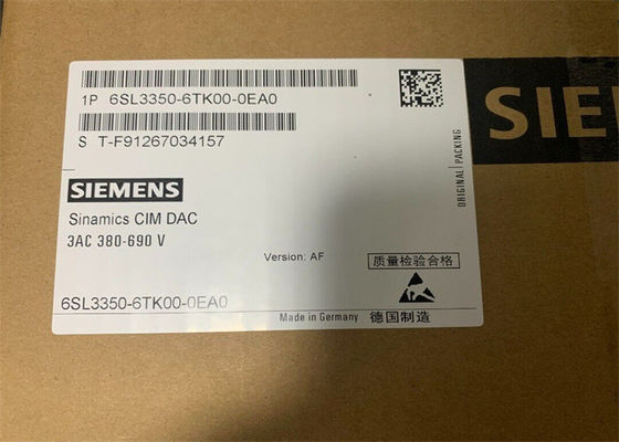 Módulo de fuente de alimentación redundante del módulo de interfaz de control del recambio de 6SL3350-6TK00-0EA0 Siemens SINAMICS