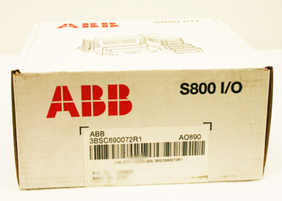 La salida analógica de 3BSC690072R1 AO890 ES el módulo 800xA 12Bit de 8CH I O