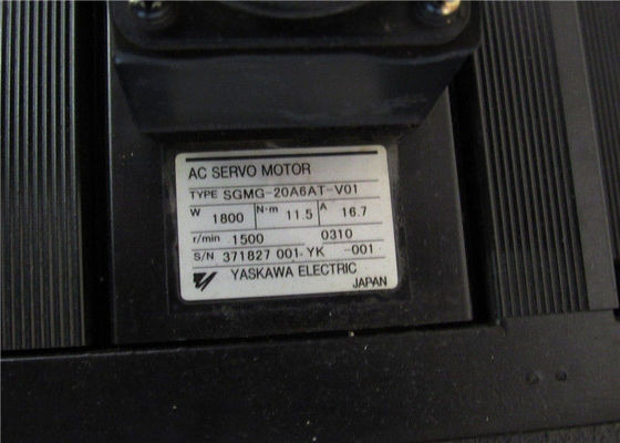 Serie eléctrica industrial del motor servo 1800W SGMG de la CA de SGMG-20A6AT-VO1 Yaskawa nueva