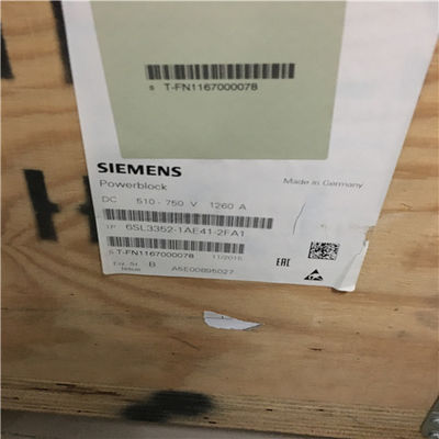 El bloque de poder de Siemens 6SL3352-7AE35-0AA1 para el módulo del motor de 510-750 V DC 490 A 3 fases pintó los módulos
